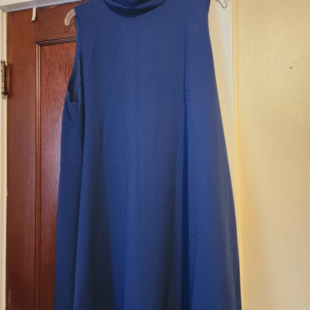Forever 21 Classic Blue Midi Dress